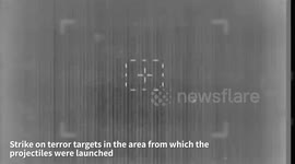 IDF struck the structure from which the shells were launched