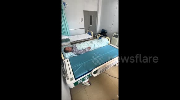 Chinese hospital introduces smart beds that effortlessly transfer patients - Buy, Sell or Upload Video Content with Newsflare