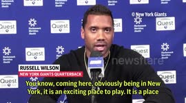 'It is a place that wants to win' - Quarterback Russell Wilson on his move to the New York Giants