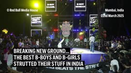 Breaking new ground and leaving rivals in a spin... B-Boys and B-Girls take centre stage at Red Bull BC One Cypher India