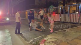 Stubborn American tourist found sleeping on street refuses help from rescue team