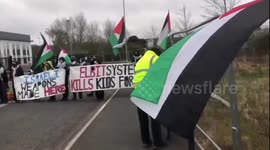 UK: Filton weapons hub, in solidarity with the Filton18 who are appearing in the Old Bailey right now