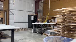 Man Draws Face Beneath Beard