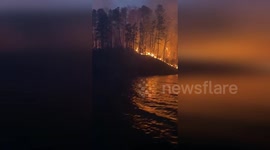 US: Table Rock Fire Grows to 4,550 Acres, Remains Uncontained