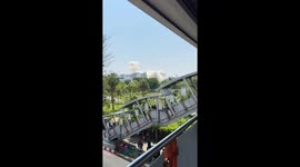 Footage Captures Moment of Bangkok Skyscraper Collapse Following Myanmar Earthquake