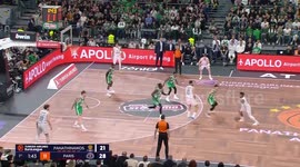 Paris stun Panathinaikos with 101-98 win in Euroleague