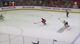 Golden Knights overcome Donato's hat trick to beat Blackhawks 5-3 for 5th straight win