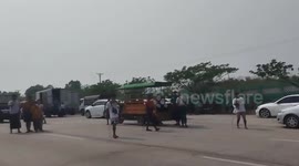 Myanmar: Myanmar media host recalls moment of earthquake, appealing for int'l support to relief efforts