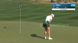 Lilia Vu makes 3 straight birdies for a 2-shot lead over Charley Hull in Arizona