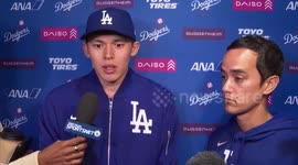 'Didn't feel like I had the stuff today' - Roki Sasaki on his Dodger Stadium debut