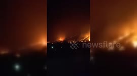 Thailand: Forest Fire Rages in Mae Hong Son