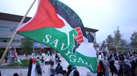 US: Pro-Palestinian Students Protest CSUSM Hosted IDF Event