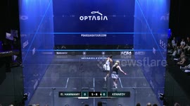 El Hammamy beats England No.1 Kennedy in London to lift her 15th PSA Squash Tour title