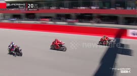 Razgatlioglu completes weekend hat-trick of wins in World Superbikes at Portimao