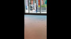 Inside One Bangkok Mall Bangkok when the earthquake hit and people started panicking