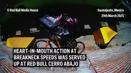Heart-in-mouth action at breakneck speeds - Mountain bike riders risk it all in the pursuit of glory at Red Bull Cerro Abajo