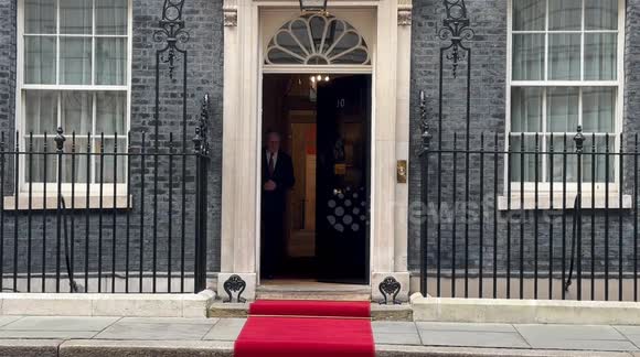 Keir Starmer welcomes Alexander Stubb to 10 Downing Street