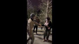 Students dance during Protests against strongman Erdogan in Turkey