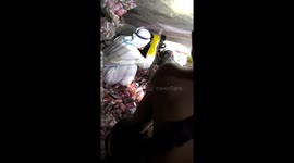 Myanmar earthquake rescue teams search through rubble of collapsed home