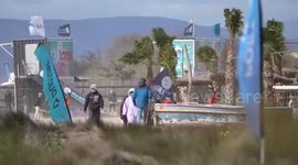 What goes up, must come down! Elite kiteboarders hit the heights in GKA Big Air Kite World Cup competition in France