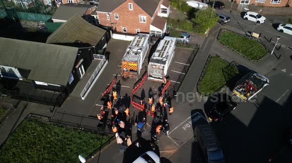 Birmingham Bin Strikes: Huge community effort to clear bin mountains as refuse collection point is swarmed