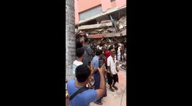 Female guest rescued from collapsed hotel after Myanmar earthquake