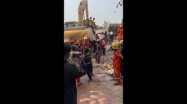 Myanmar earthquake survivor rescued after more than 100 hours under rubble