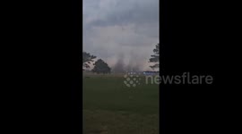 US: Severe Thunderstorms Rolls Through Central Nebraska