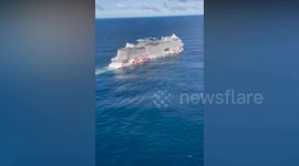 American tourist, 77, falls ill before being airlifted from cruise ship