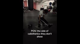 Unfiltered fitness: Gym enthusiast exposes the reality of calisthenics 