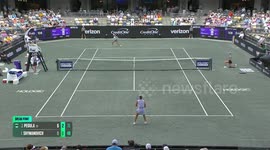 Pegula eases past Shymanovich to make Charlestone Open 3rd round