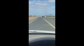 Suspiciously Swaying Load Of Towed Garbage