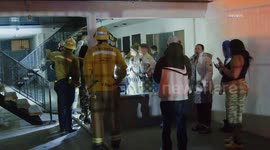 US, Los Angeles: Compton Reported Explosion At Apartment Complex