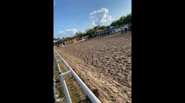 Horse racing takes a dangerous turn: Rider crashes to the ground in Mexico