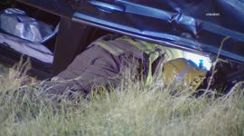 US, Los Angeles: Antelope Acres 2 Injured In Rollover Traffic Collision