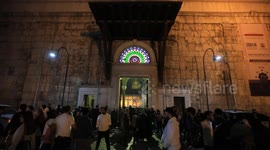 Syria: Syrians observe Islam's holy night of Laylat al-Qadr at Damascus' Umayyad Mosque (2)
