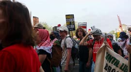 USA: Palestine Supporters Take to the Streets in Washington