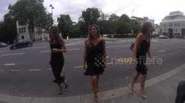 Jessica Wright and Alexis Knox at the Revlon's Choose Love Masquerade Ball