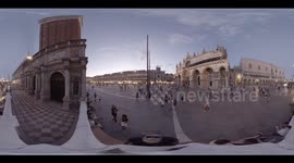 San Marco Square, 360 degree video panorama VR Venice, Italy