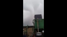 Huge tornado hits Gauteng, South Africa