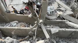 Palestine: Israeli attack hits family house in central Gaza, causing casualties