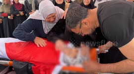 Palestine: Funeral prayer held for 14-year-old killed by Israeli gunfire in Ramallah (2)