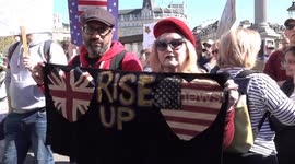 UK: Are we going to be the 53rd state?’: London protesters slam Trump policies fueling fear and chaos