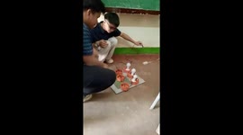 Pupils' science experiment goes wrong as lightbulbs explode