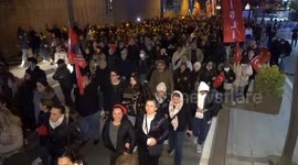 Turkey: A large rally of tens of thousands of people was held in Istanbul for İmamoğlu