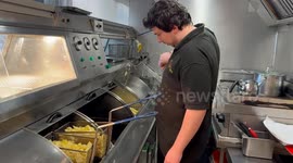 Chippy apologises for prices amid costs surge as charges £15 for cod and chips