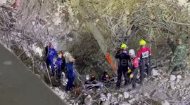 Search continues for victims trapped in earthquake building rubble in Bangkok