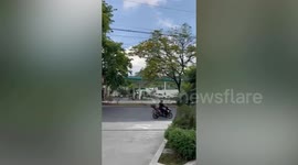 Retired US Navy veteran arrested over road rampage in the Philippines