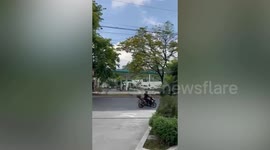 Retired US Navy veteran arrested over road rampage in the Philippines