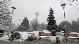 Türkiye: Turkish capital receives unseasonal snow